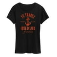 thumbnail image 1 of Instant Message - St. Tropez Yacht Club  - Women's Short Sleeve Graphic T-Shirt, 1 of 6