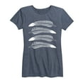 thumbnail image 1 of Instant Message - Stacked Aztec Feathers - Women's Short Sleeve Graphic T-Shirt, 1 of 5