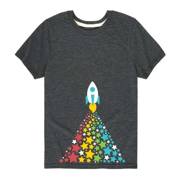 Instant Message - Star Rocket - Toddler And Youth Short Sleeve T-Shirt