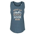 thumbnail image 1 of Instant Message - Stay At Home Book Mom - Women's Racerback Tank, 1 of 5