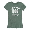 thumbnail image 1 of Instant Message - Stay At Home Dog Mom Short Sleeve Graphic T-Shirt, 1 of 5