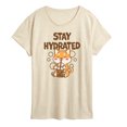 thumbnail image 1 of Instant Message - Stay Hydrated Shiba Inu - Women's Short Sleeve Graphic T-Shirt, 1 of 6