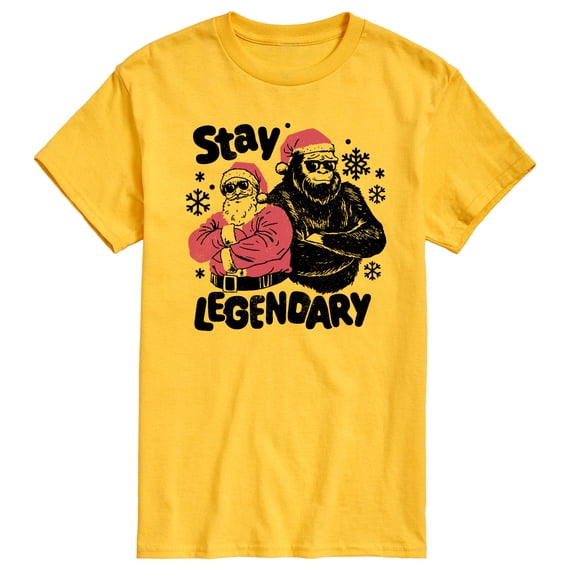 Instant Message - Stay Legendary - Men's Short Sleeve Graphic T-Shirt