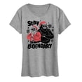 thumbnail image 1 of Instant Message - Stay Legendary - Women's Short Sleeve Graphic T-Shirt, 1 of 5