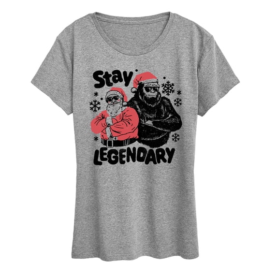 Instant Message - Stay Legendary - Women's Short Sleeve Graphic T-Shirt