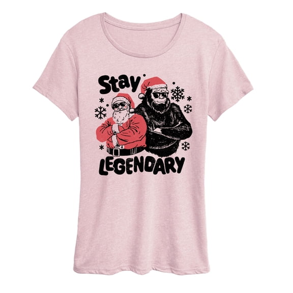 Instant Message - Stay Legendary - Women's Short Sleeve Graphic T-Shirt