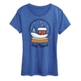 thumbnail image 1 of Instant Message - Stay Magical Snow Globe - Women's Short Sleeve Graphic T-Shirt, 1 of 7