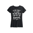thumbnail image 1 of Instant Message - Stay Off The Broom - Women's Short Sleeve Graphic T-Shirt, 1 of 5