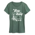 thumbnail image 1 of Instant Message - Stay Salty - Women's Short Sleeve Graphic T-Shirt, 1 of 6