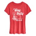 thumbnail image 1 of Instant Message - Stay Salty - Women's Short Sleeve Graphic T-Shirt, 1 of 6