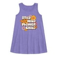 thumbnail image 1 of Instant Message - Stay Wild Flower Child - Toddler & Youth Girls A-line Dress, 1 of 1