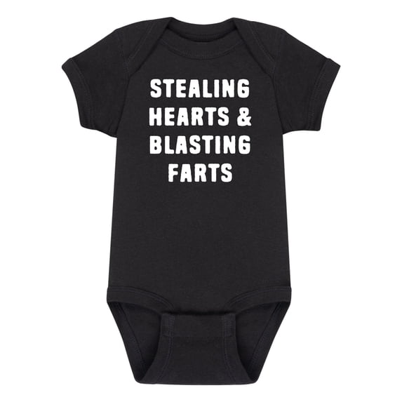 Instant Message - Stealing Hearts And Blasting Farts - Infant One Piece