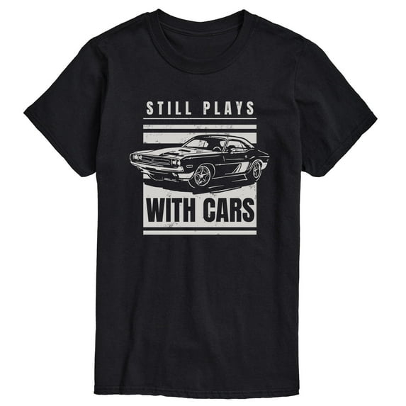 Instant Message - Still Plays With Cars - Men's Short Sleeve Graphic T-Shirt
