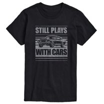 Instant Message - Still Plays With Cars - Men's Short Sleeve Graphic T-Shirt
