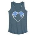 thumbnail image 1 of Instant Message - Sting Ray Heart - Women's Racerback Tank Top, 1 of 6