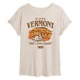thumbnail image 1 of Instant Message - Stowe, Vermont Fall Women's Relaxed Fit T-Shirt, 1 of 5