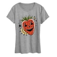 thumbnail image 1 of Instant Message - Strawberry Skull Women's Short Sleeve Graphic T-Shirt, 1 of 5