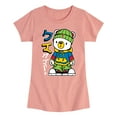 thumbnail image 1 of Instant Message - Streetwear Kuma - Toddler & Youth Girls Short Sleeve Graphic T-Shirt, 1 of 7