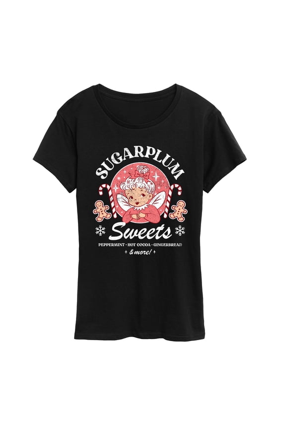 - Sugarplum Sweets - Women's Short Sleeve Graphic T-Shirt