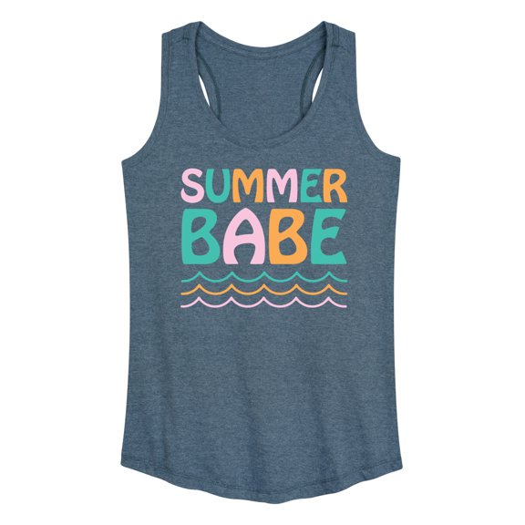 Instant Message - Summer Babe - Women's Racerback Tank Top