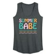 thumbnail image 1 of Instant Message - Summer Babe - Women's Racerback Tank Top, 1 of 6