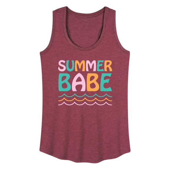 Instant Message - Summer Babe - Women's Racerback Tank Top