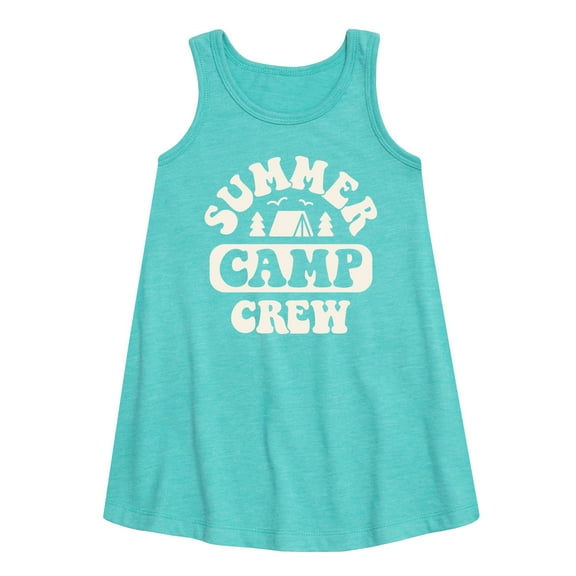 Instant Message - Summer Camp Crew - Toddler & Youth Girls A-line Dress