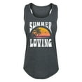 thumbnail image 1 of Instant Message - Summer Loving - Women's Racerback Tank, 1 of 5