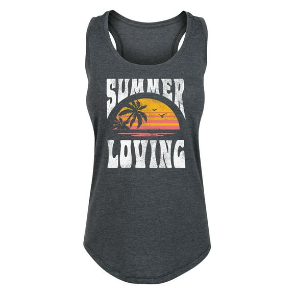 Instant Message - Summer Loving - Women's Racerback Tank