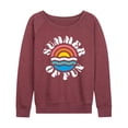 thumbnail image 1 of Instant Message - Summer Of Fun - Women's Lightweight French Terry Long Sleeve Shirt, 1 of 6