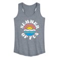 thumbnail image 1 of Instant Message - Summer Of Fun - Women's Racerback Tank Top, 1 of 6