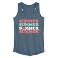 thumbnail image 1 of Instant Message - Summer Watermelon Graphic Racerback Tank, 1 of 4