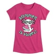 thumbnail image 1 of Instant Message - Summer is Sweet! - Toddler & Youth Girls Short Sleeve Graphic T-Shirt, 1 of 6