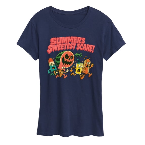 Instant Message - Summer's Sweetest Scare Short Sleeve Graphic T-Shirt