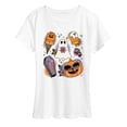 thumbnail image 1 of Instant Message - Summerween Tattoo Flash - Women's Short Sleeve Graphic T-Shirt, 1 of 5