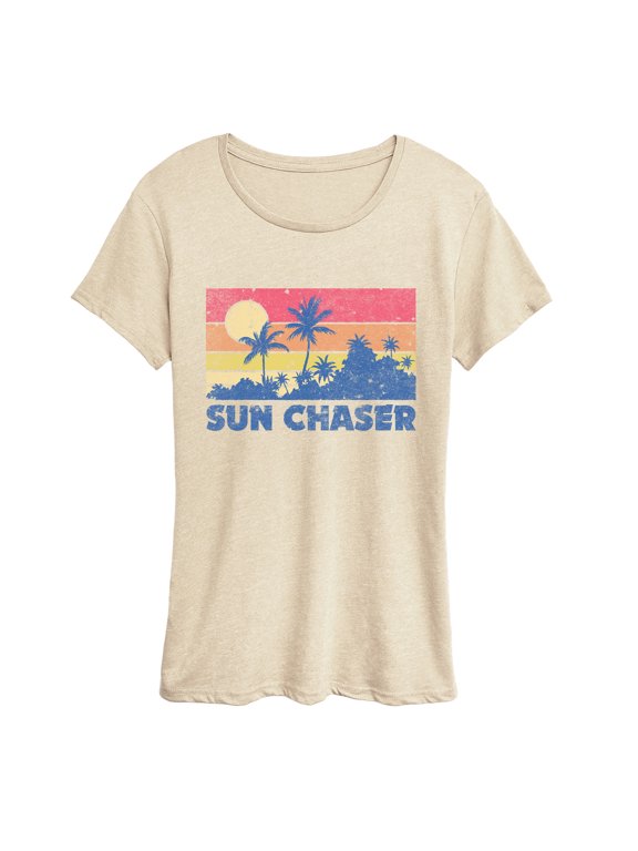 - Sun Chaser Women's Short Sleeve Graphic T-Shirt