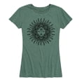 thumbnail image 1 of Instant Message - Sun Decorative - Women's Short Sleeve Graphic T-shirt, 1 of 5