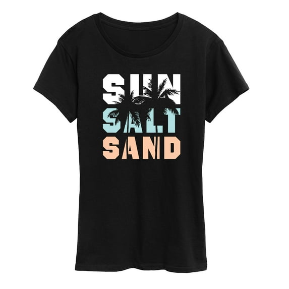 Instant Message - Sun Salt Sand - Women's Short Sleeve Graphic T-Shirt