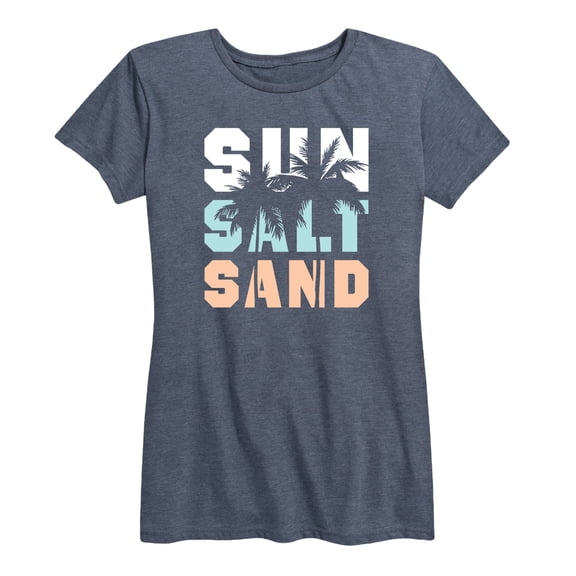 Instant Message - Sun Salt Sand - Women's Short Sleeve Graphic T-Shirt