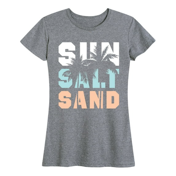 Instant Message - Sun Salt Sand - Women's Short Sleeve Graphic T-Shirt