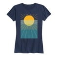 thumbnail image 1 of Instant Message - Sun Waves - Women's Short Sleeve T-Shirt, 1 of 5