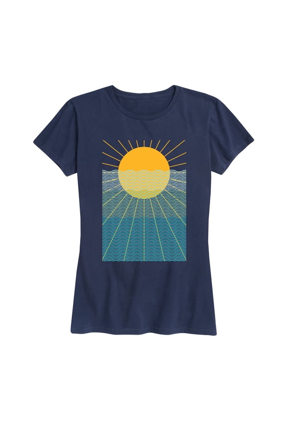 - Sun Waves - Women's Short Sleeve T-Shirt