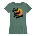 thumbnail image 1 of Instant Message - Sun Your Buns - Women's Short Sleeve Graphic T-Shirt, 1 of 5