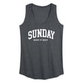 thumbnail image 1 of Instant Message - Sunday Keep It Holy - Women's Racerback Tank Top, 1 of 6