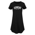 thumbnail image 1 of Instant Message - Sunday Keep It Holy - Women's Sleeveless Shift Dress, 1 of 7