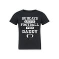 thumbnail image 1 of Instant Message - Sundays are for Football with Daddy-TODDLER SHORT SLEEVE TEE, 1 of 5