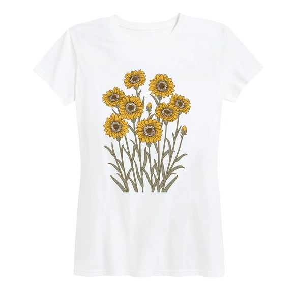 Instant Message - Sunflower Bunch - - Women's Short Sleeve Graphic T-Shirt