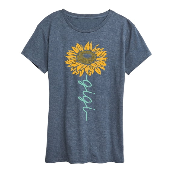 Instant Message - Sunflower Gigi Women's Short Sleeve Graphic T-Shirt