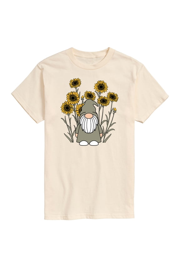 - Sunflower Gnome - Men's Short Sleeve Graphic T-shirt