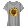 thumbnail image 1 of Instant Message - Sunflower Ladybug - Women's Short Sleeve Graphic T-Shirt, 1 of 5